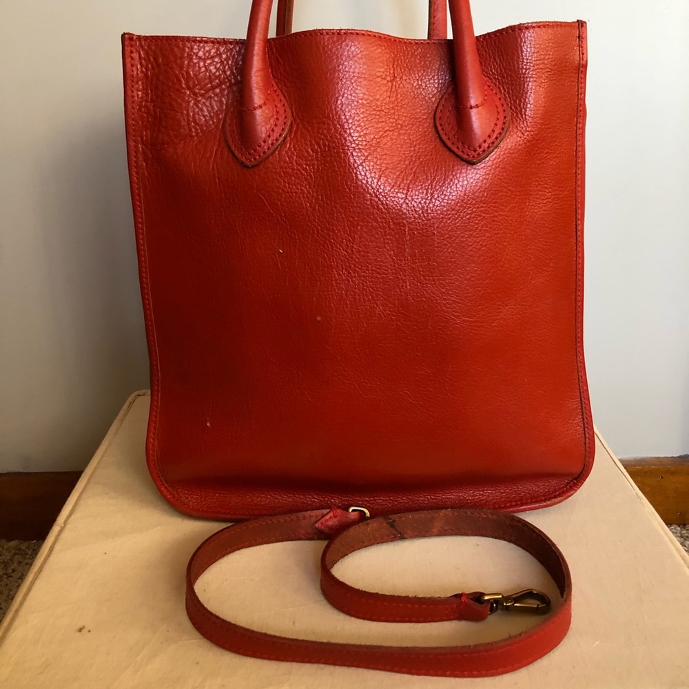 The Camden Tote - Modern Orange